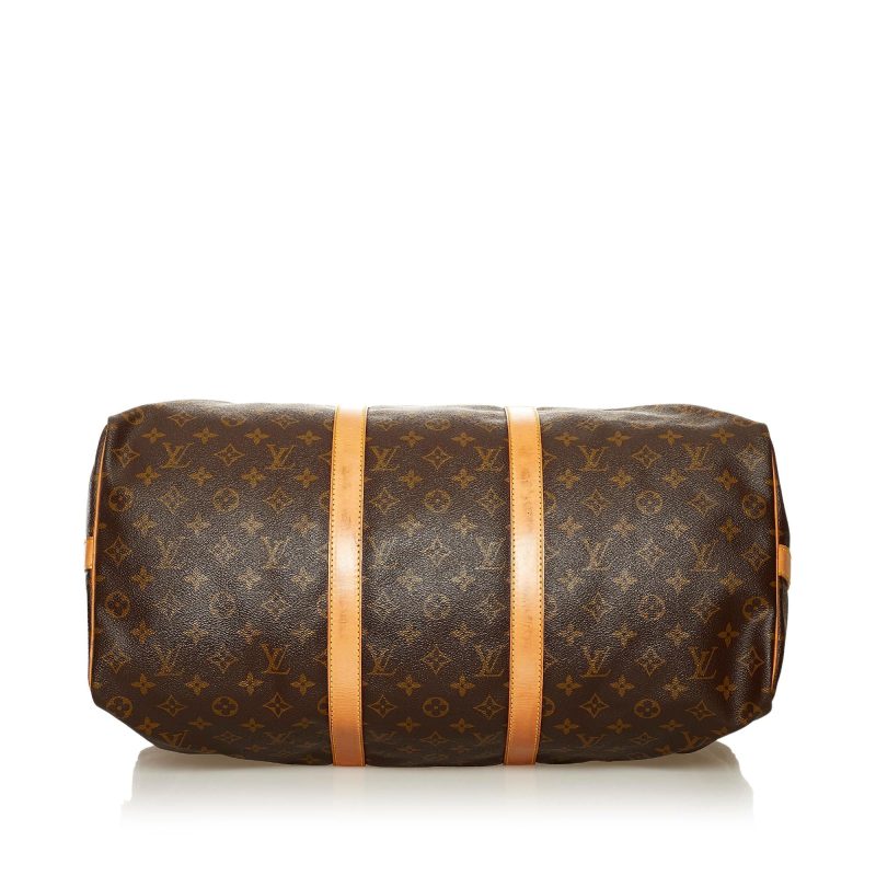 Louis Vuitton Monogram Keepall Bandouliere 50 (SHG-36514) - Barde - Image 4