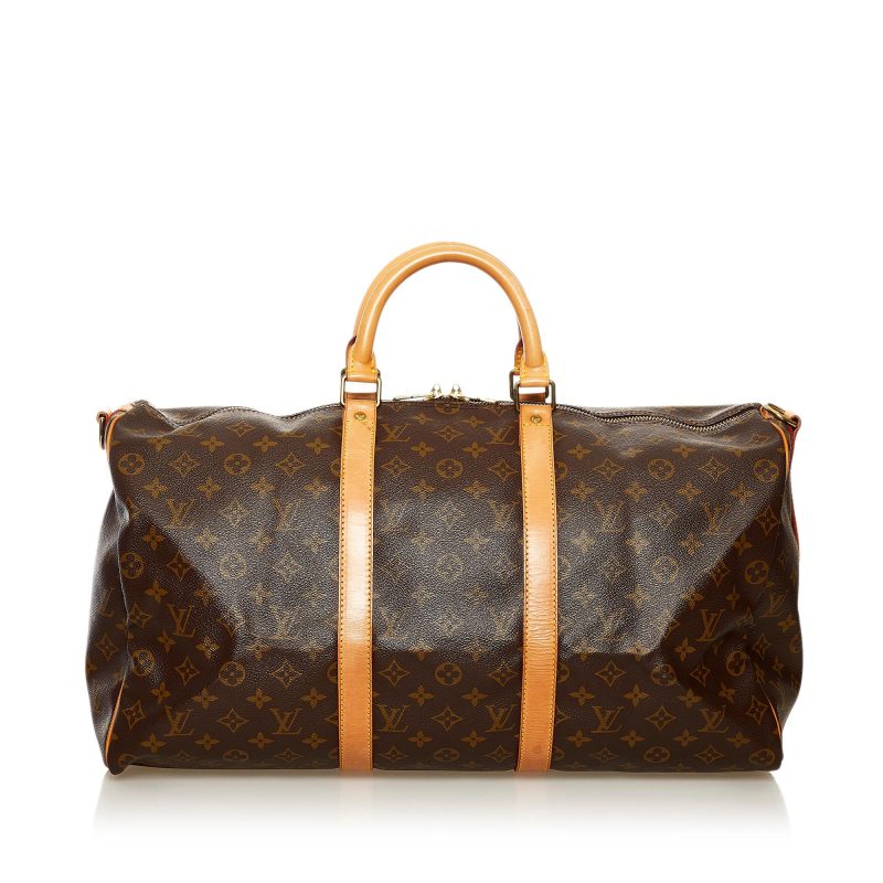 Louis Vuitton Monogram Keepall Bandouliere 50 (SHG-36514) - Barde