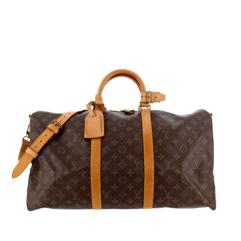 Louis Vuitton Monogram Keepall Bandouliere 50 (SHG-36693) - Barde