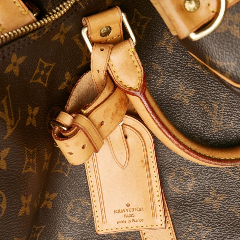 Louis Vuitton Monogram Keepall Bandouliere 55 (SHG-35656) - Barde - Image 8