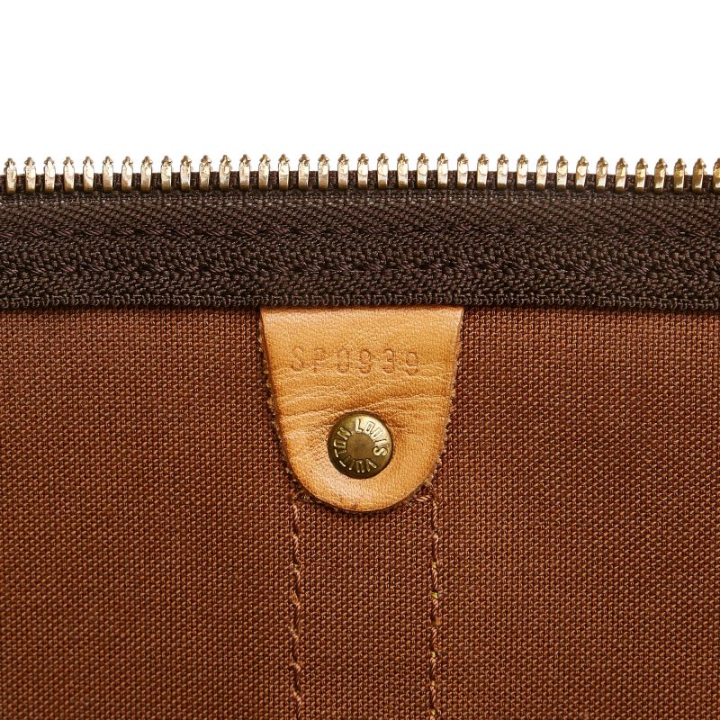 Louis Vuitton Monogram Keepall Bandouliere 55 (SHG-35656) - Barde - Image 9