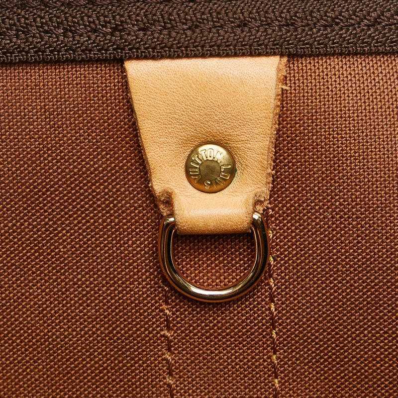Louis Vuitton Monogram Keepall Bandouliere 55 (SHG-35656) - Barde - Image 10