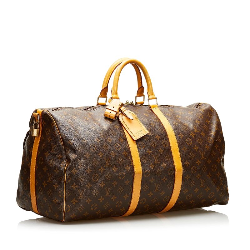 Louis Vuitton Monogram Keepall Bandouliere 55 (SHG-35656) - Barde - Image 2