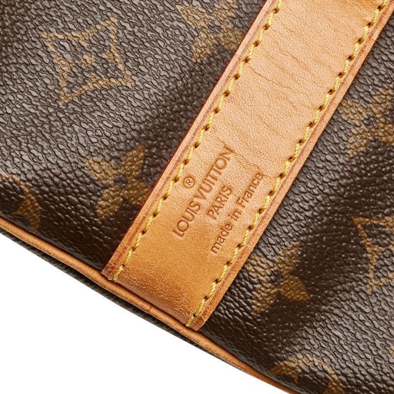 Louis Vuitton Monogram Keepall Bandouliere 55 (SHG-35667) - Barde - Image 7