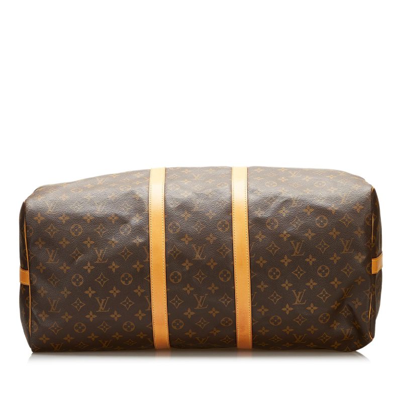 Louis Vuitton Monogram Keepall Bandouliere 55 (SHG-35771) - Barde - Image 4