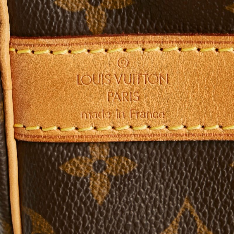 Louis Vuitton Monogram Keepall Bandouliere 55 (SHG-35771) - Barde - Image 7