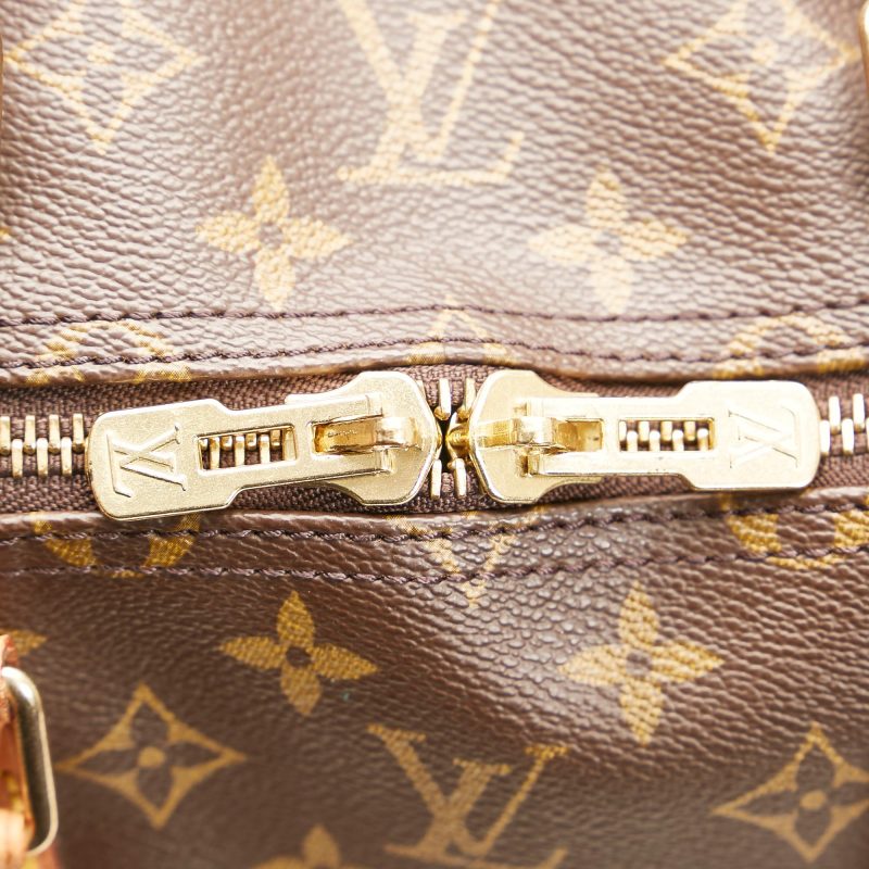 Louis Vuitton Monogram Keepall Bandouliere 55 (SHG-35784) - Barde - Image 9