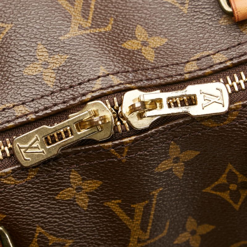 Louis Vuitton Monogram Keepall Bandouliere 55 (SHG-35915) - Barde - Image 9