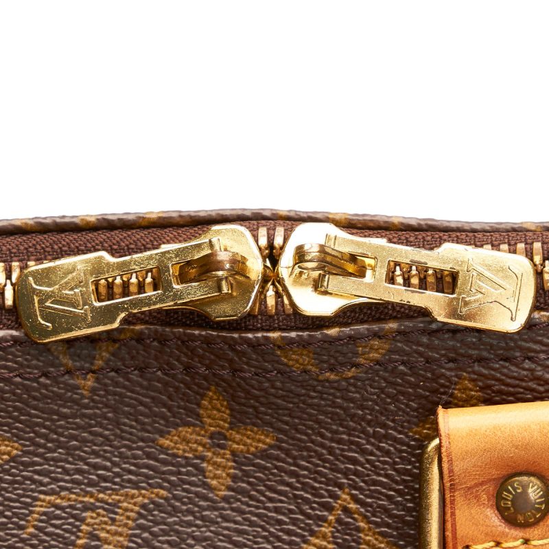 Louis Vuitton Monogram Keepall Bandouliere 55 (SHG-35836) - Barde - Image 10