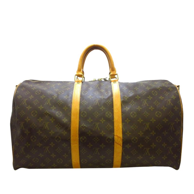 Louis Vuitton Monogram Keepall Bandouliere 55 (SHG-36013) - Barde - Image 3