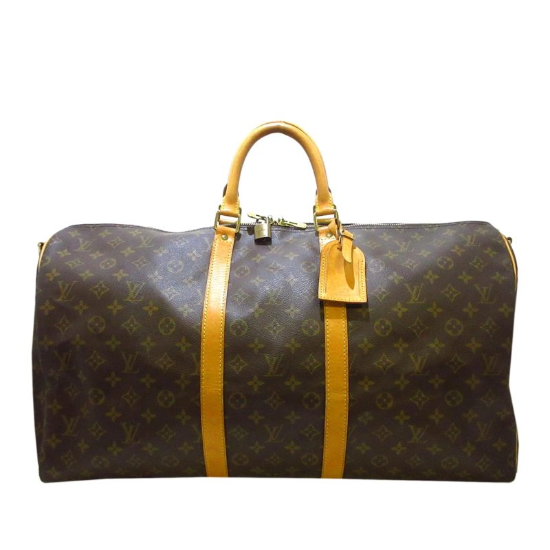 Louis Vuitton Monogram Keepall Bandouliere 55 (SHG-36013) - Barde