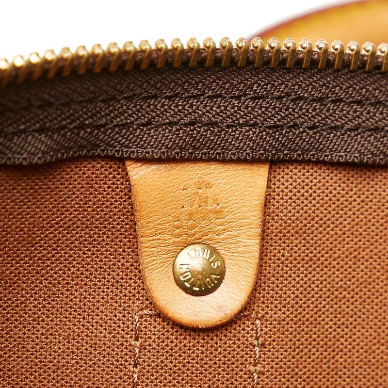 Louis Vuitton Monogram Keepall Bandouliere 55 (SHG-36269) - Barde - Image 8