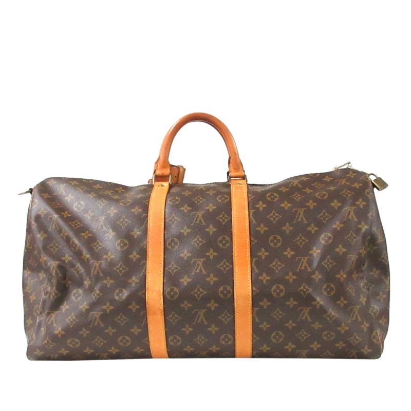 Louis Vuitton Monogram Keepall Bandouliere 55 (SHG-36450) - Barde - Image 3