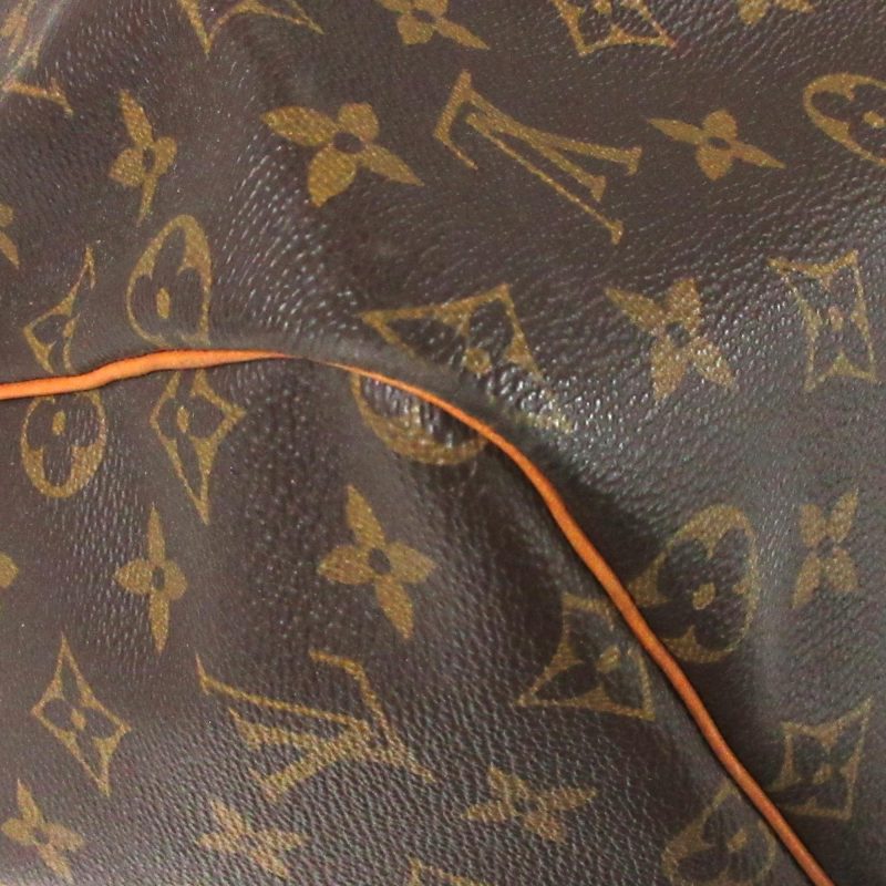 Louis Vuitton Monogram Keepall Bandouliere 55 (SHG-36450) - Barde - Image 10