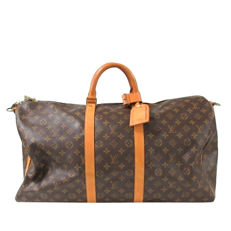Louis Vuitton Monogram Keepall Bandouliere 55 (SHG-36450) - Barde