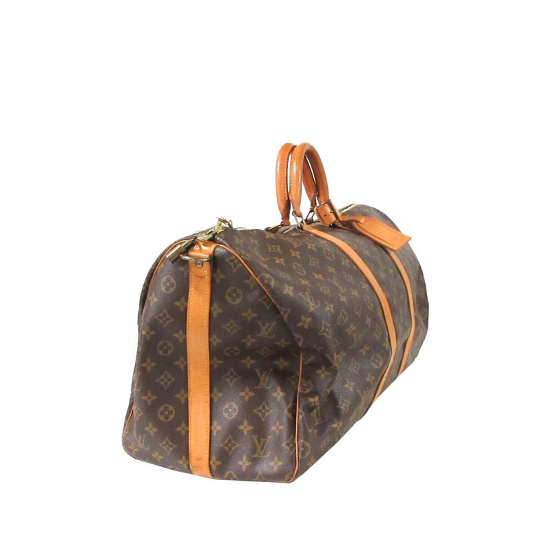 Louis Vuitton Monogram Keepall Bandouliere 55 (SHG-36450) - Barde - Image 2