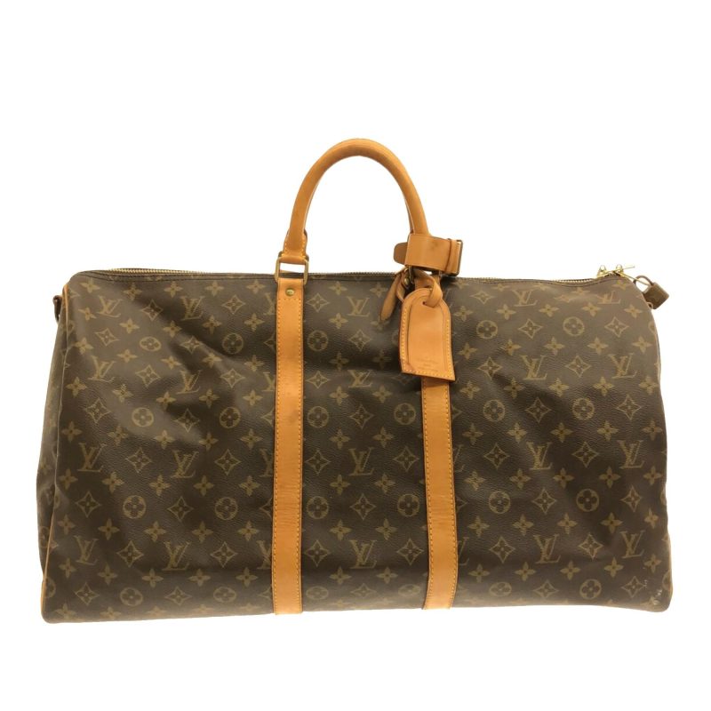 Louis Vuitton Monogram Keepall Bandouliere 55 (SHG-36464) - Barde