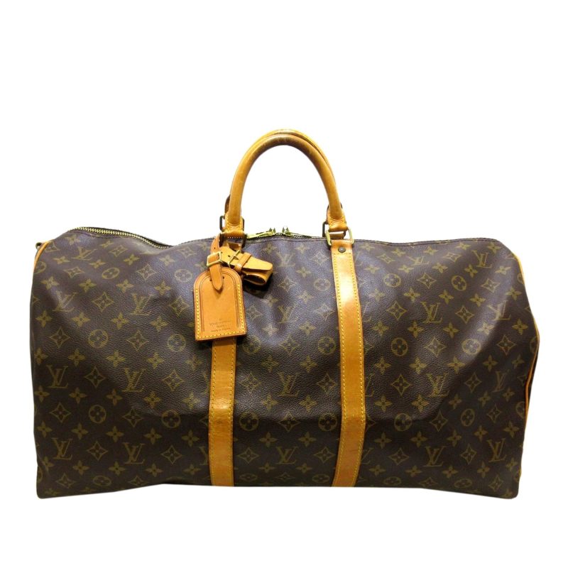 Louis Vuitton Monogram Keepall Bandouliere 55 (SHG-36468) - Barde
