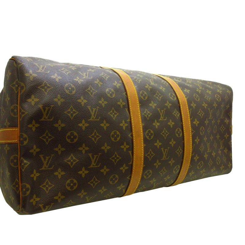 Louis Vuitton Monogram Keepall Bandouliere 55 (SHG-36478) - Barde - Image 4