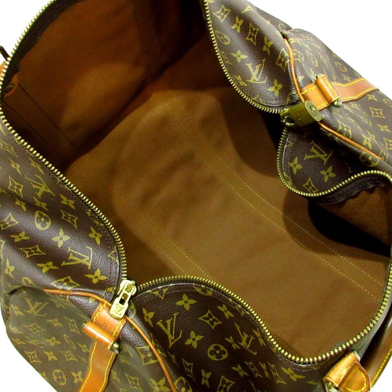 Louis Vuitton Monogram Keepall Bandouliere 55 (SHG-36478) - Barde - Image 6