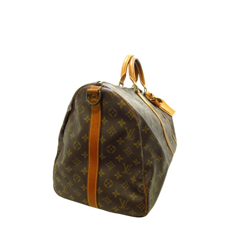 Louis Vuitton Monogram Keepall Bandouliere 55 (SHG-36478) - Barde - Image 2