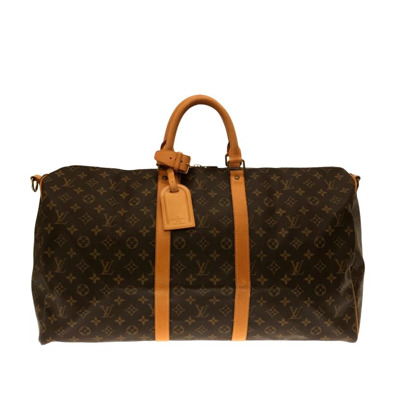 Louis Vuitton Monogram Keepall Bandouliere 55 (SHG-36871) - Barde