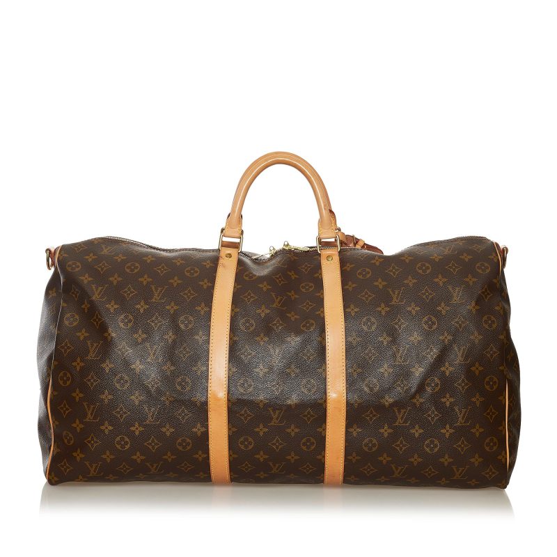 Louis Vuitton Monogram Keepall Bandouliere 60 (SHG-34520) - Barde