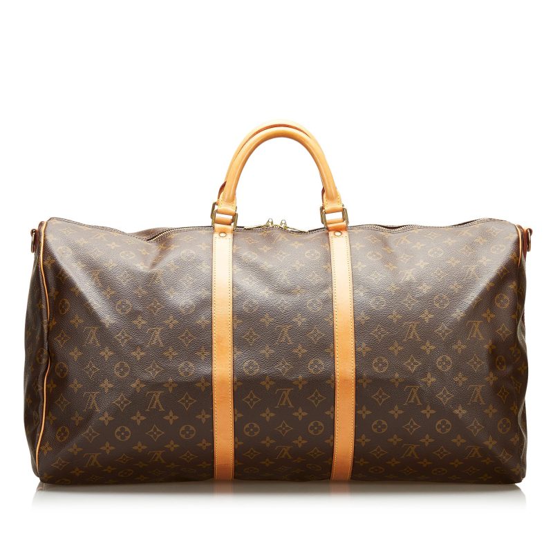 Louis Vuitton Monogram Keepall Bandouliere 60 (SHG-35992) - Barde - Image 3
