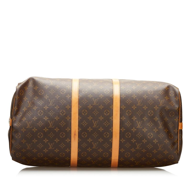 Louis Vuitton Monogram Keepall Bandouliere 60 (SHG-35992) - Barde - Image 4