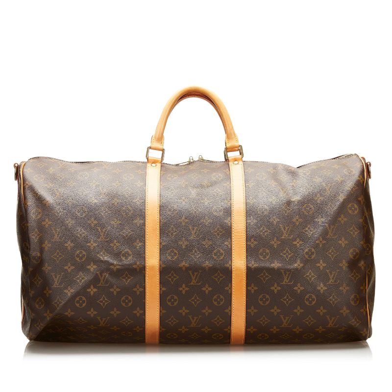 Louis Vuitton Monogram Keepall Bandouliere 60 (SHG-35992) - Barde