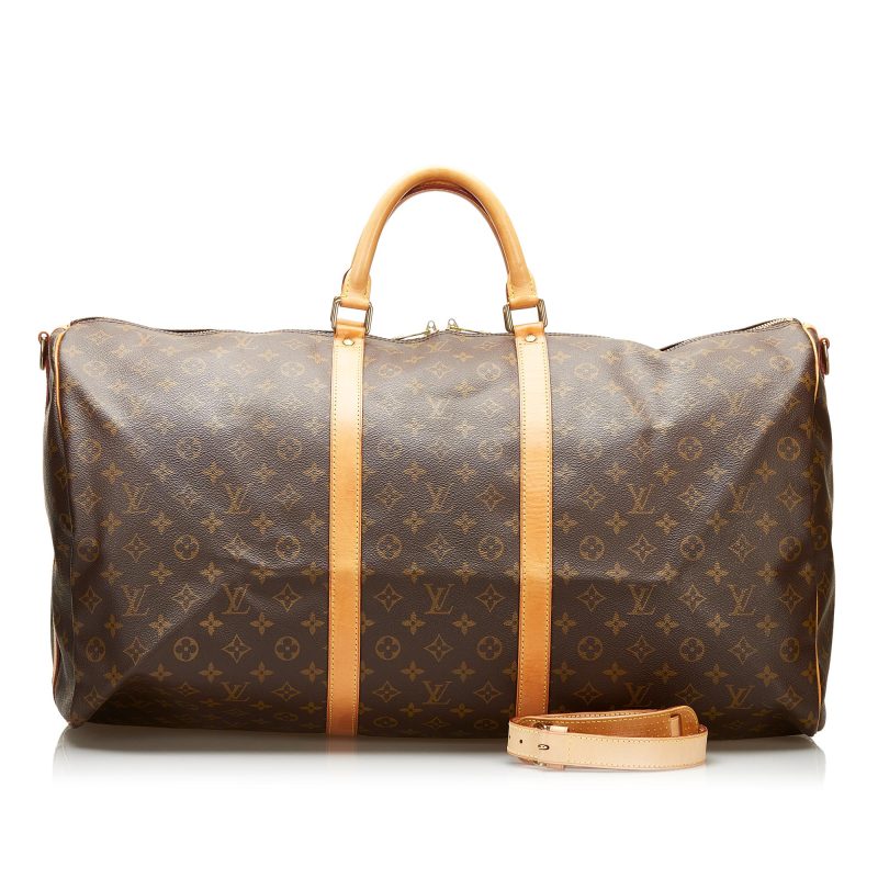 Louis Vuitton Monogram Keepall Bandouliere 60 (SHG-35992) - Barde - Image 5