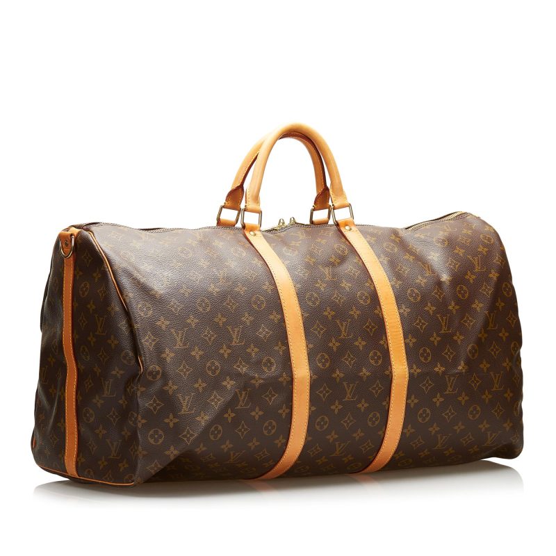 Louis Vuitton Monogram Keepall Bandouliere 60 (SHG-35992) - Barde - Image 2