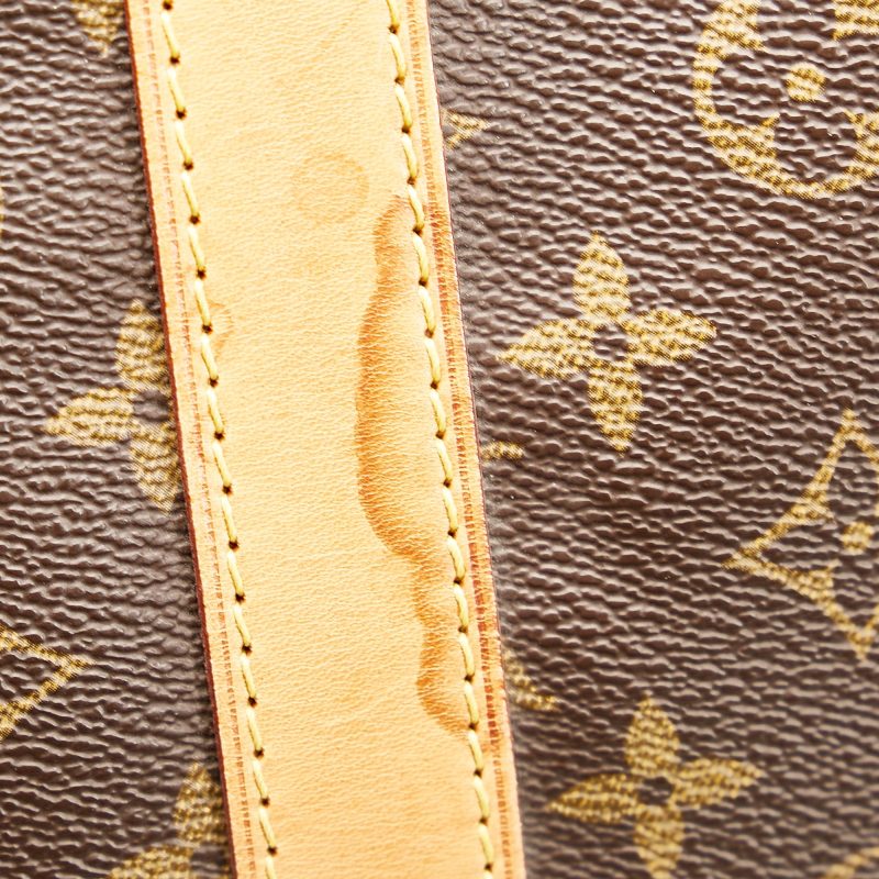 Louis Vuitton Monogram Keepall Bandouliere 60 (SHG-35997) - Barde - Image 9