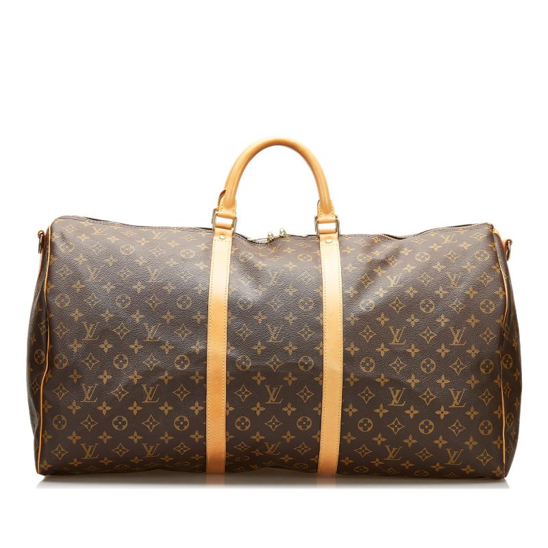 Louis Vuitton Monogram Keepall Bandouliere 60 (SHG-35997) - Barde