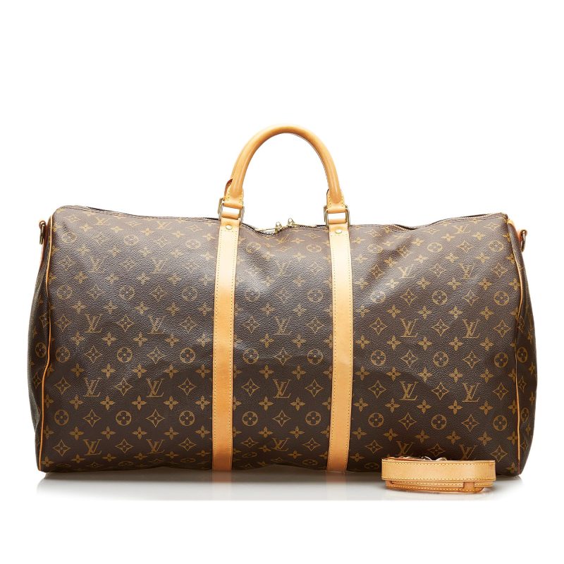 Louis Vuitton Monogram Keepall Bandouliere 60 (SHG-35997) - Barde - Image 5