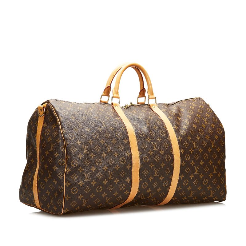 Louis Vuitton Monogram Keepall Bandouliere 60 (SHG-35997) - Barde - Image 2