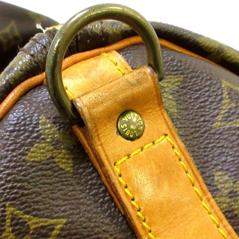 Louis Vuitton Monogram Keepall Bandouliere 60 (SHG-36002) - Barde - Image 10