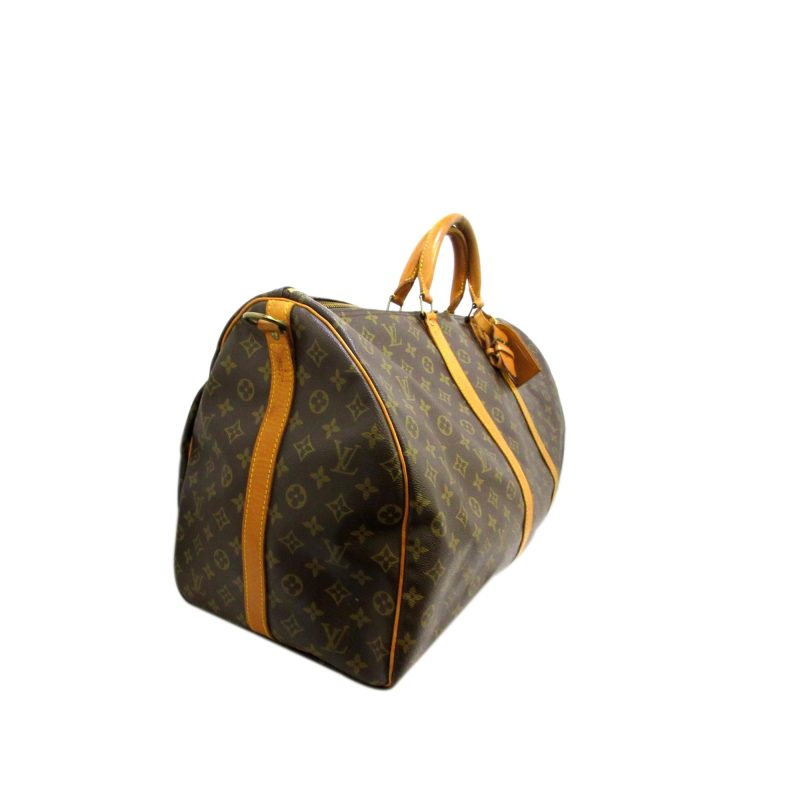 Louis Vuitton Monogram Keepall Bandouliere 60 (SHG-36002) - Barde - Image 2