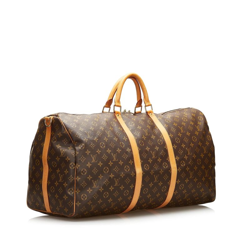 Louis Vuitton Monogram Keepall Bandouliere 60 (SHG-36022) - Barde - Image 2