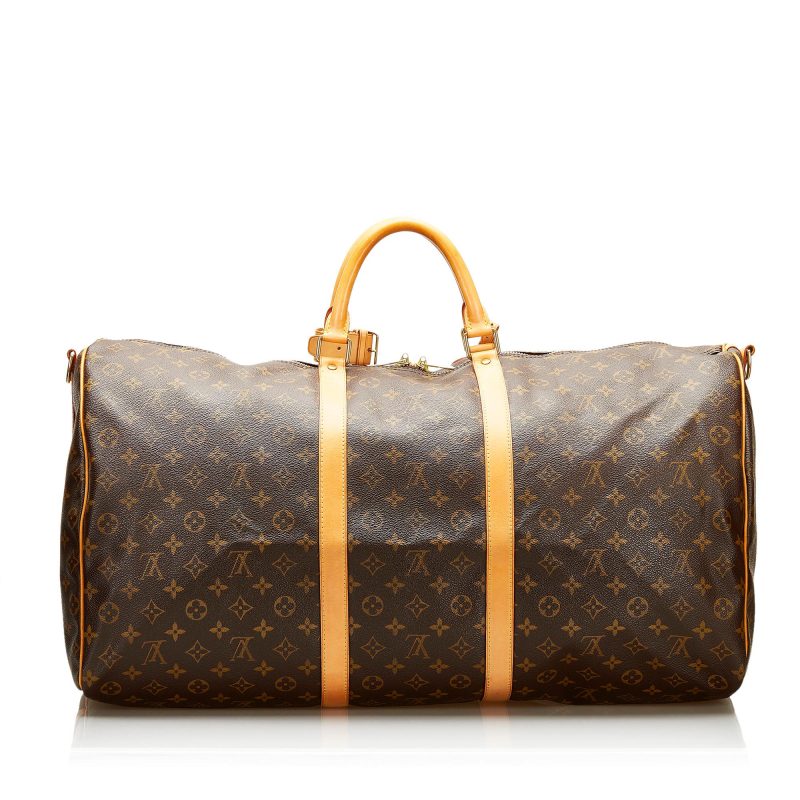 Louis Vuitton Monogram Keepall Bandouliere 60 (SHG-36245) - Barde - Image 3