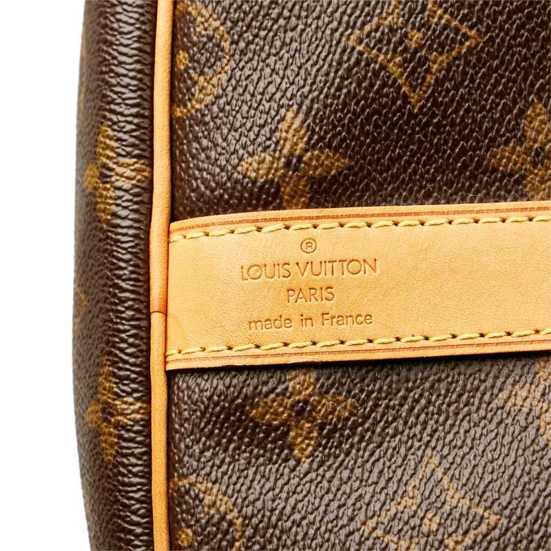 Louis Vuitton Monogram Keepall Bandouliere 60 (SHG-36245) - Barde - Image 7