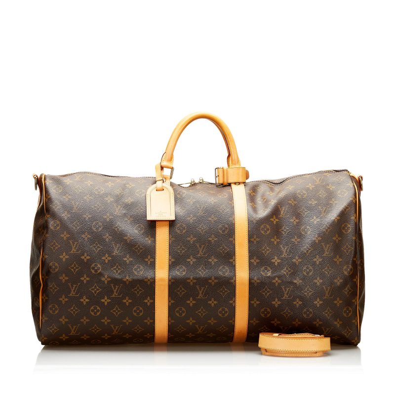 Louis Vuitton Monogram Keepall Bandouliere 60 (SHG-36245) - Barde - Image 5