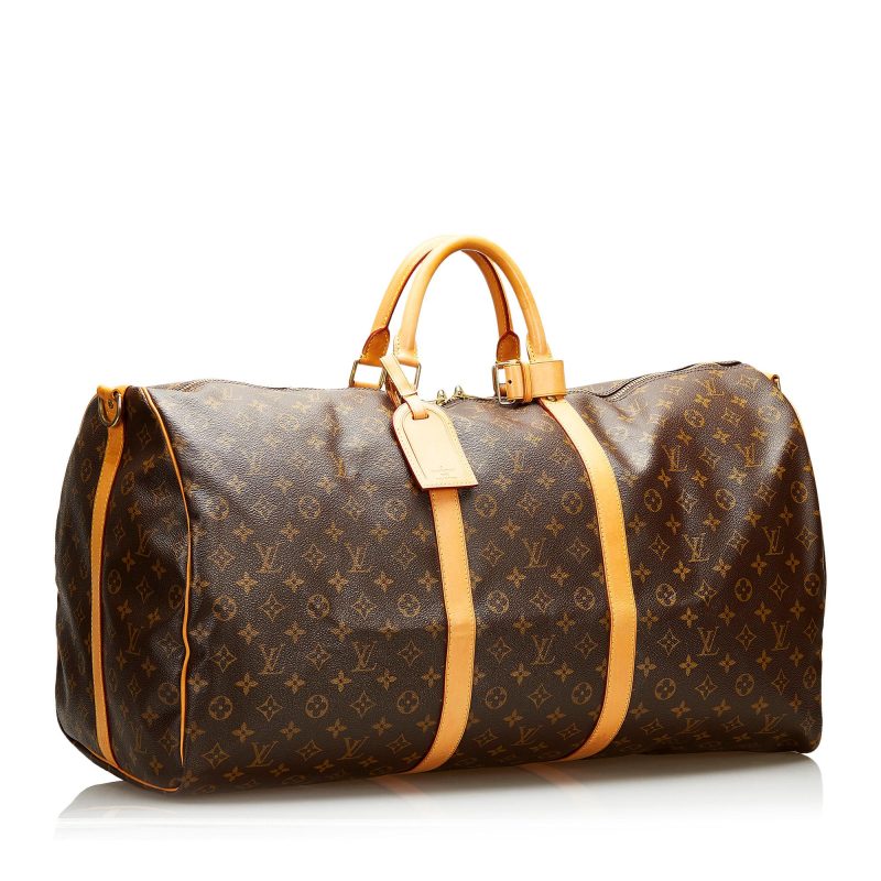 Louis Vuitton Monogram Keepall Bandouliere 60 (SHG-36245) - Barde - Image 2