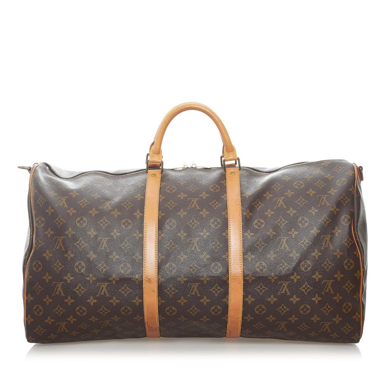 Louis Vuitton Monogram Keepall Bandouliere 60 (SHG-36333) - Barde - Image 3
