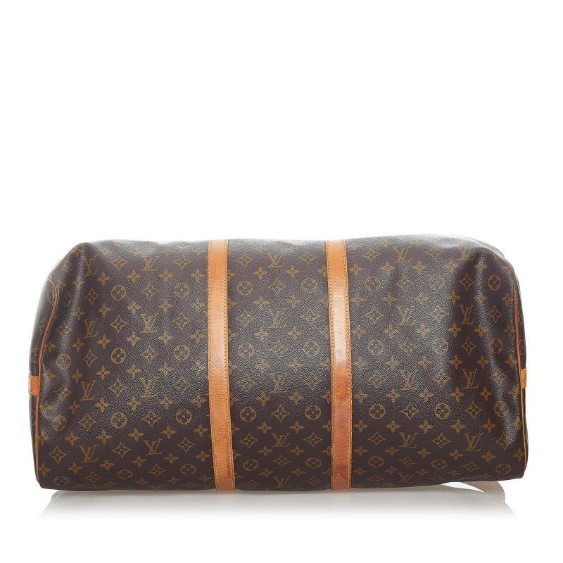 Louis Vuitton Monogram Keepall Bandouliere 60 (SHG-36333) - Barde - Image 4