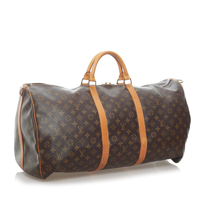 Louis Vuitton Monogram Keepall Bandouliere 60 (SHG-36333) - Barde - Image 2