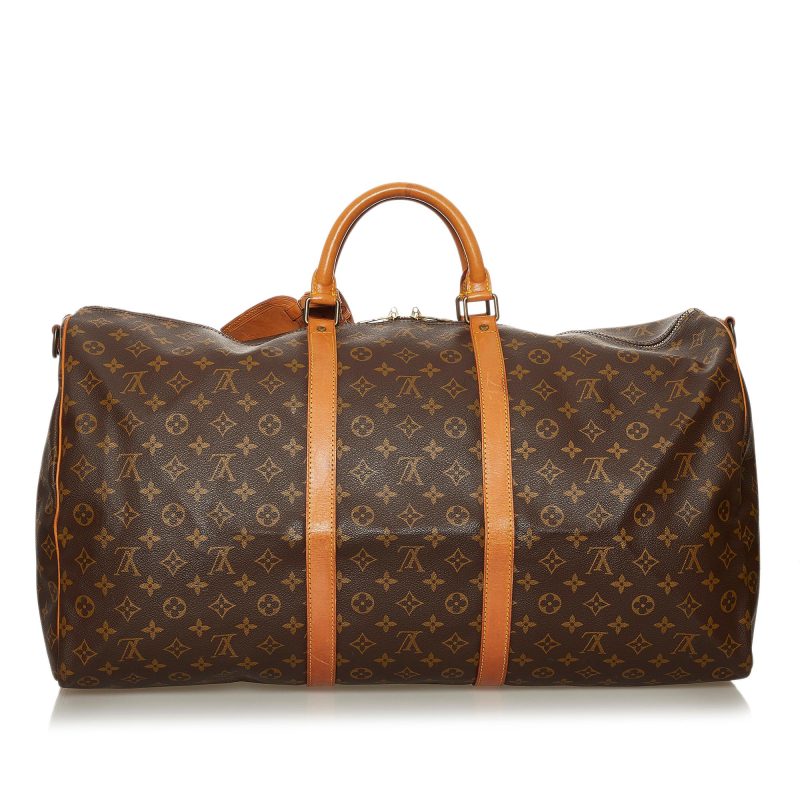 Louis Vuitton Monogram Keepall Bandouliere 60 (SHG-36340) - Barde - Image 3