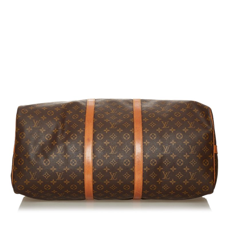 Louis Vuitton Monogram Keepall Bandouliere 60 (SHG-36340) - Barde - Image 4