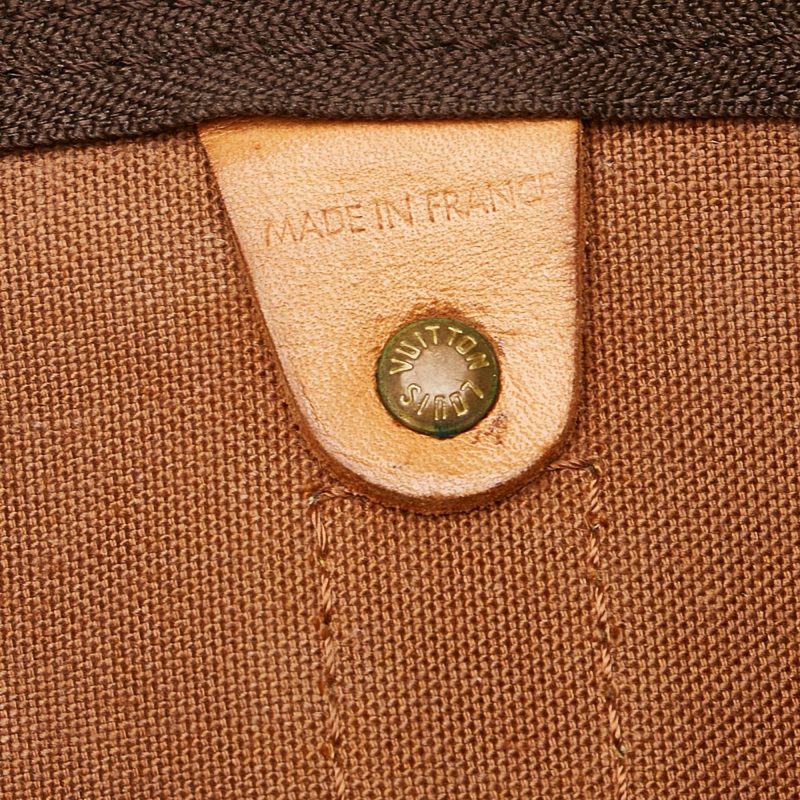Louis Vuitton Monogram Keepall Bandouliere 60 (SHG-36340) - Barde - Image 9