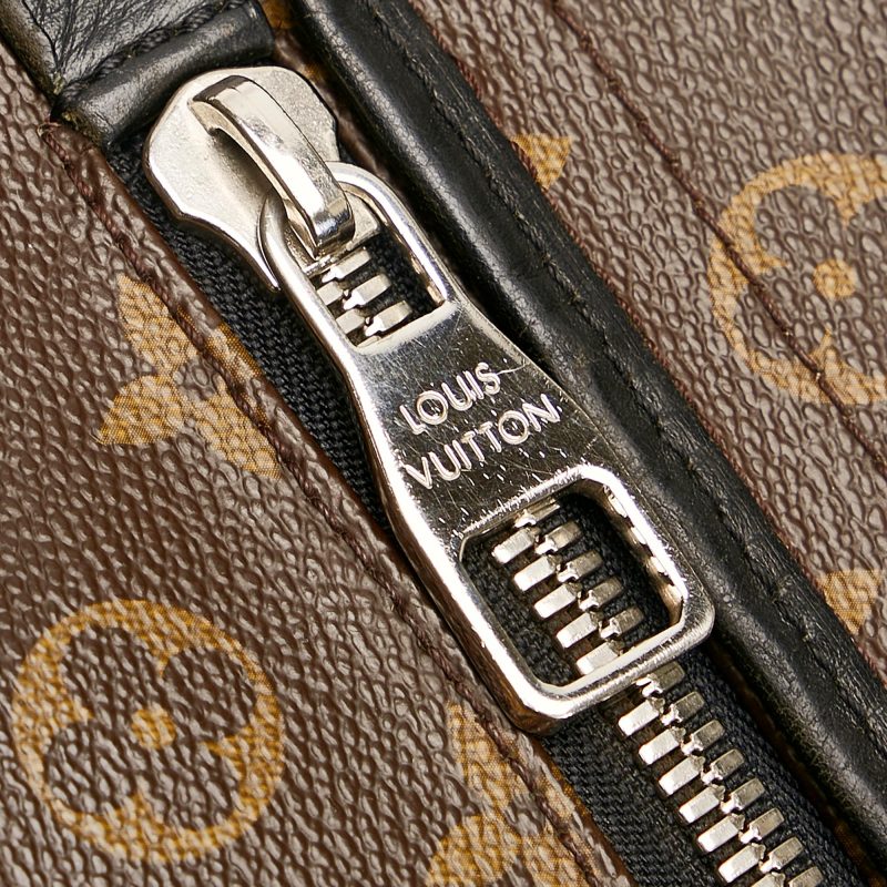 Louis Vuitton Monogram Macassar Bass MM (SHG-36020) - Barde - Image 10